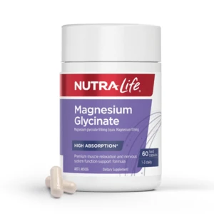 (PRE ORDER) Magnesium Glycinate Capsules 60/120 cc shelf life 2yrs